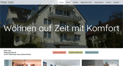 Desktop Screenshot of peter-hart.de